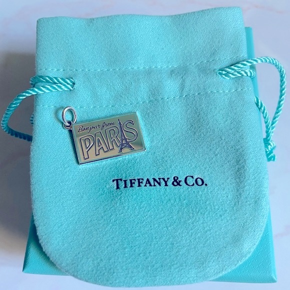 Tiffany & Co. Jewelry - Tiffany & Co. Paris postcard charm